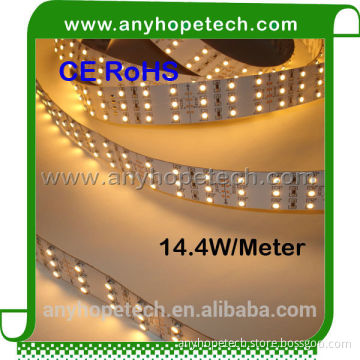 Energy Saving most bright 180ledm 3528SMD Tripple ribbon Flex 24v with CE RoHS approval